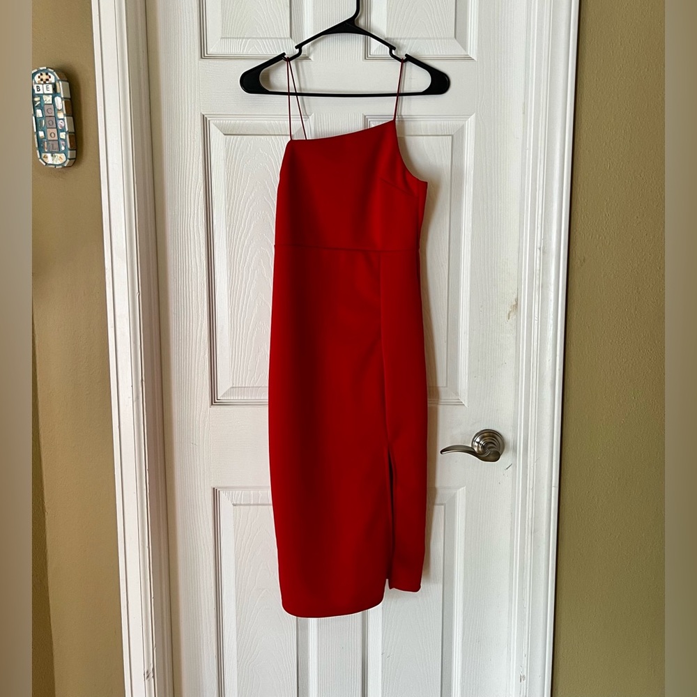 Super cute and comfortable red dress.MEDIUM
